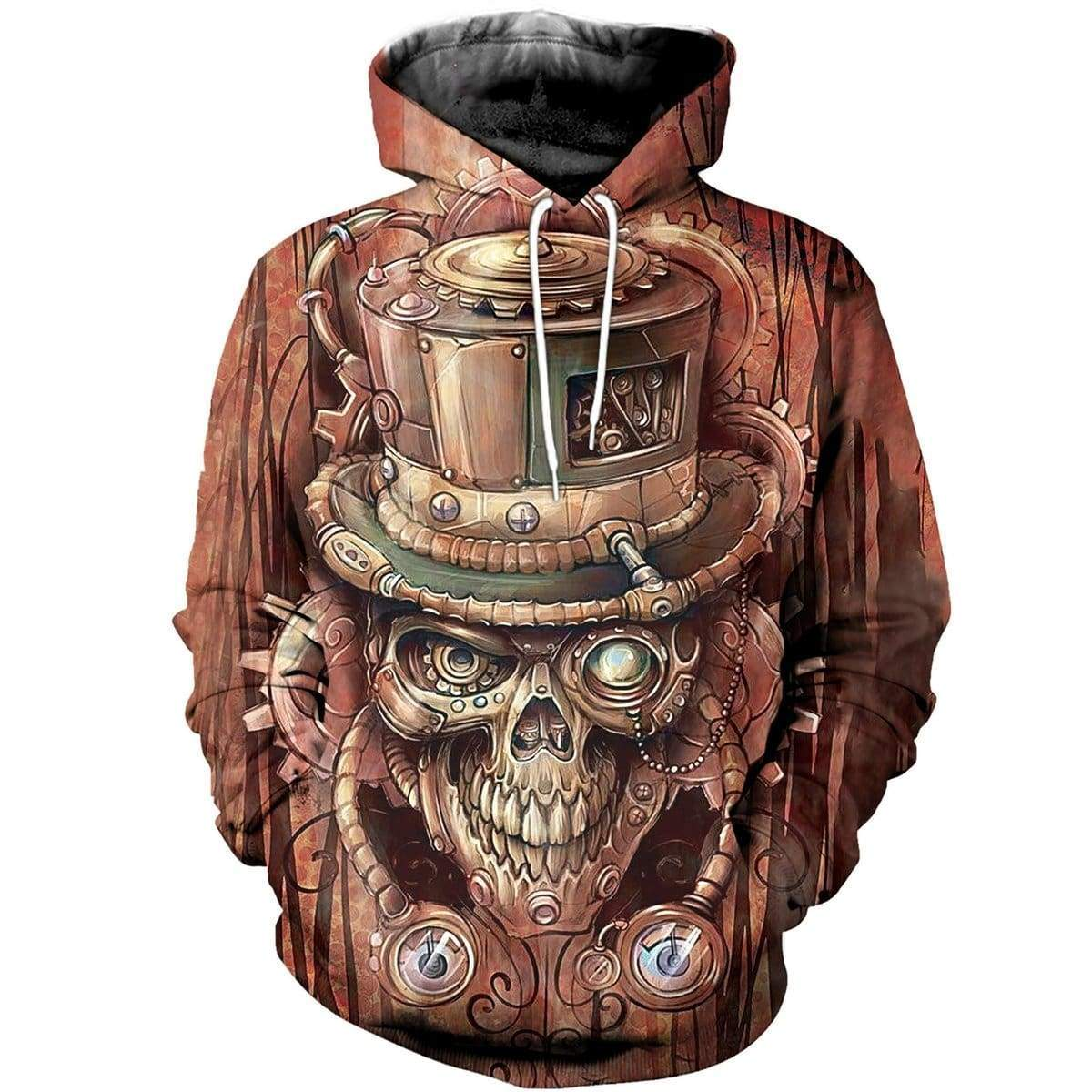 3D ALL OVER PRINTED SKULL PL286 - Amaze Style™-Apparel