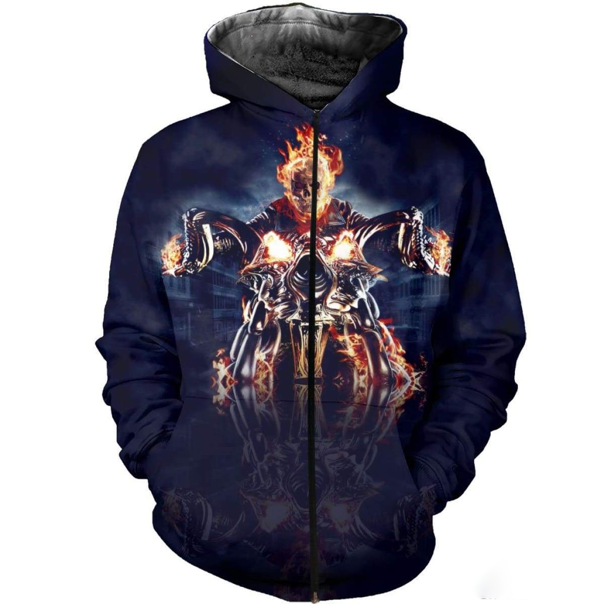 3D ALL OVER PRINTED SKULL PL287 - Amaze Style™-Apparel