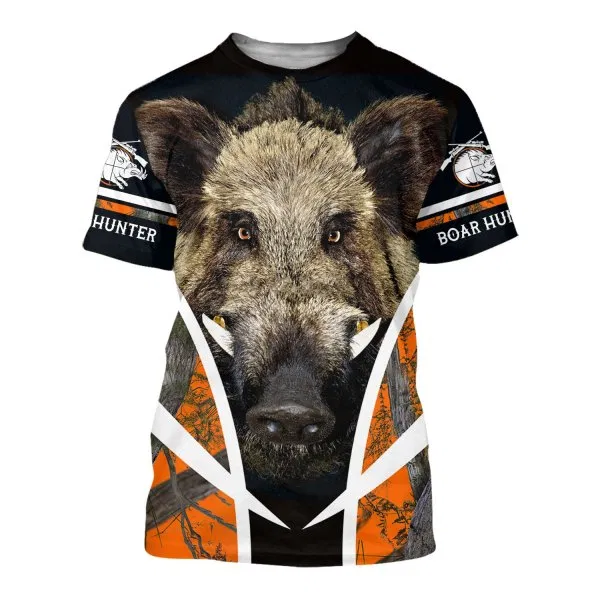 PL410 BOAR HUNTER 3D ALL OVER PRINTED SHIRTS FOR MEN AND WOMEN - Amaze Style™-Apparel