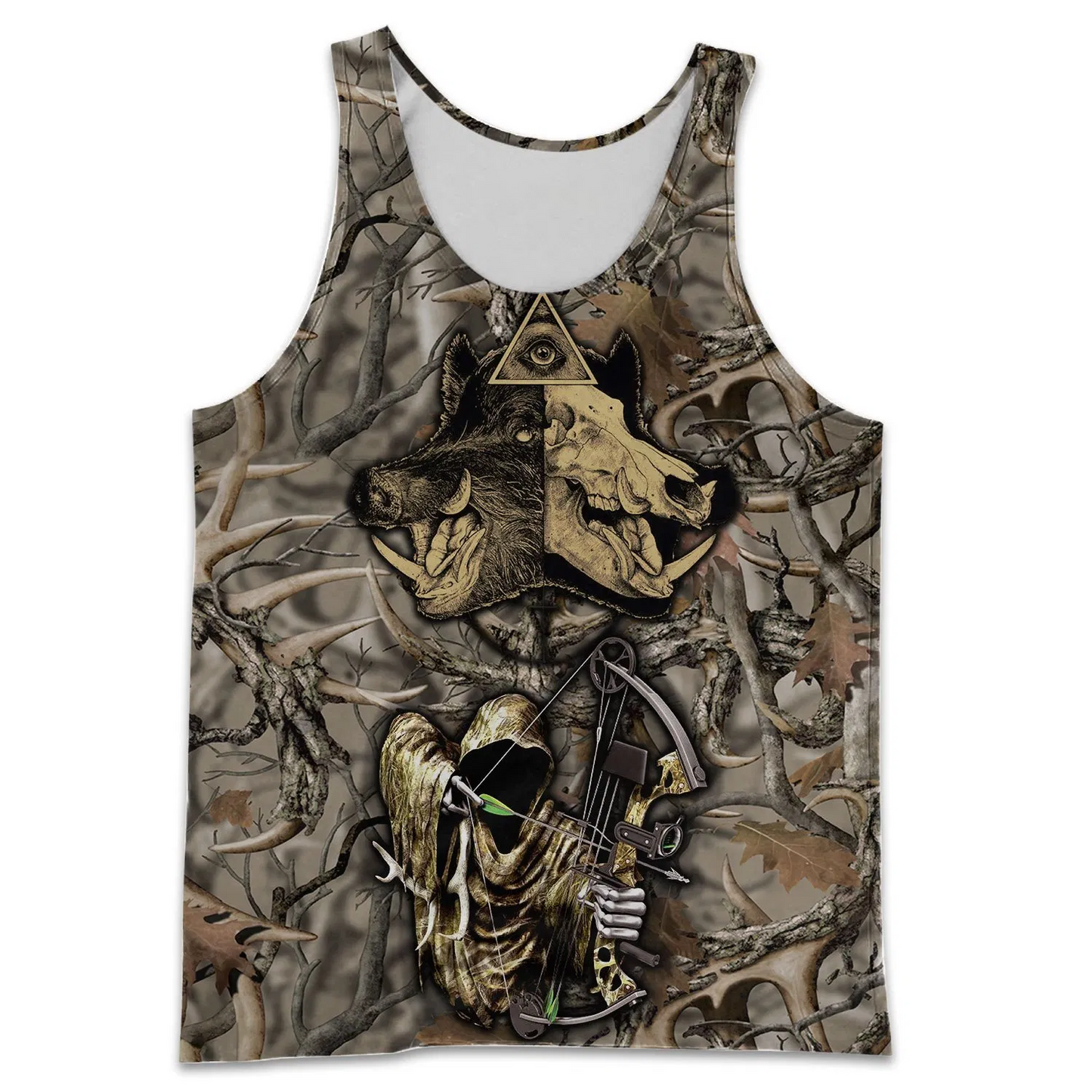 PL407 BOAR HUNTER 3D ALL OVER PRINTED SHIRTS FOR MEN AND WOMEN - Amaze Style™-Apparel