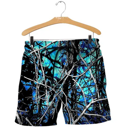 PL408 BOAR HUNTER CAMO MUDDY BLUE 3D ALL OVER PRINTED SHIRTS FOR MEN AND WOMEN - Amaze Style™-Apparel