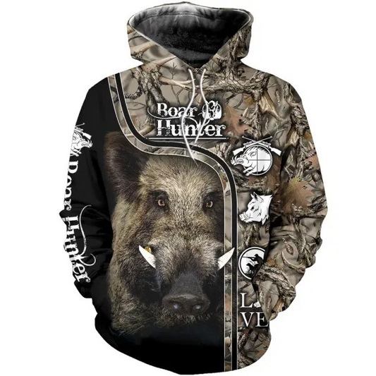 LOVE BOAR 3D ALL OVER PRINTED SHIRTS UNISEX DC003 - Amaze Style™-Apparel