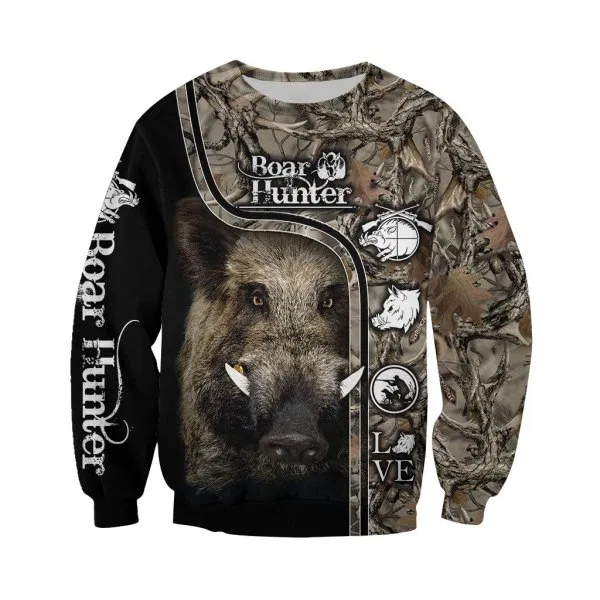 LOVE BOAR 3D ALL OVER PRINTED SHIRTS UNISEX DC003 - Amaze Style™-Apparel