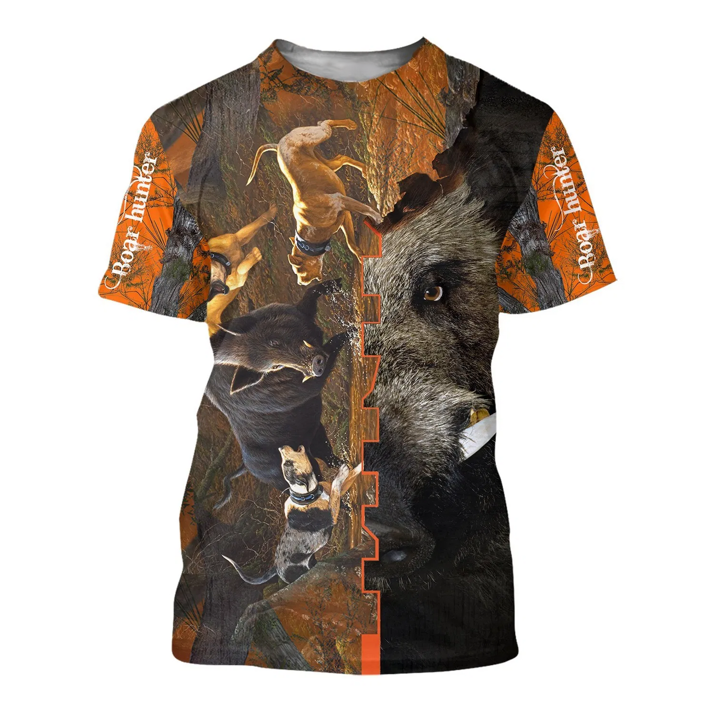 PL415 BEAUTIFUL BOAR HUNTING CAMO 3D ALL OVER PRINTED SHIRTS - Amaze Style™-Apparel