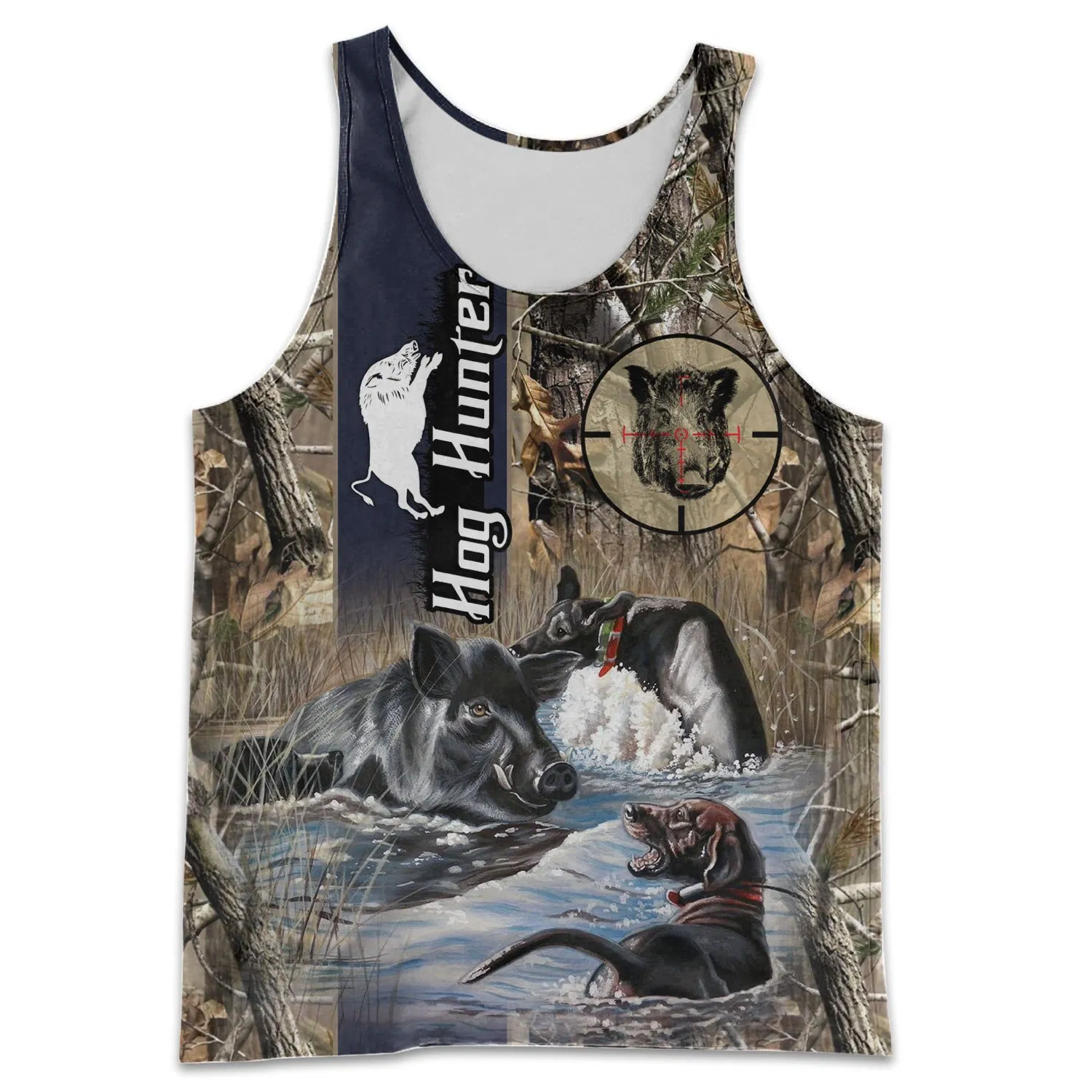 PL416 HOG HUNTER DOG 3D ALL OVER PRINTED SHIRTS - Amaze Style™-Apparel