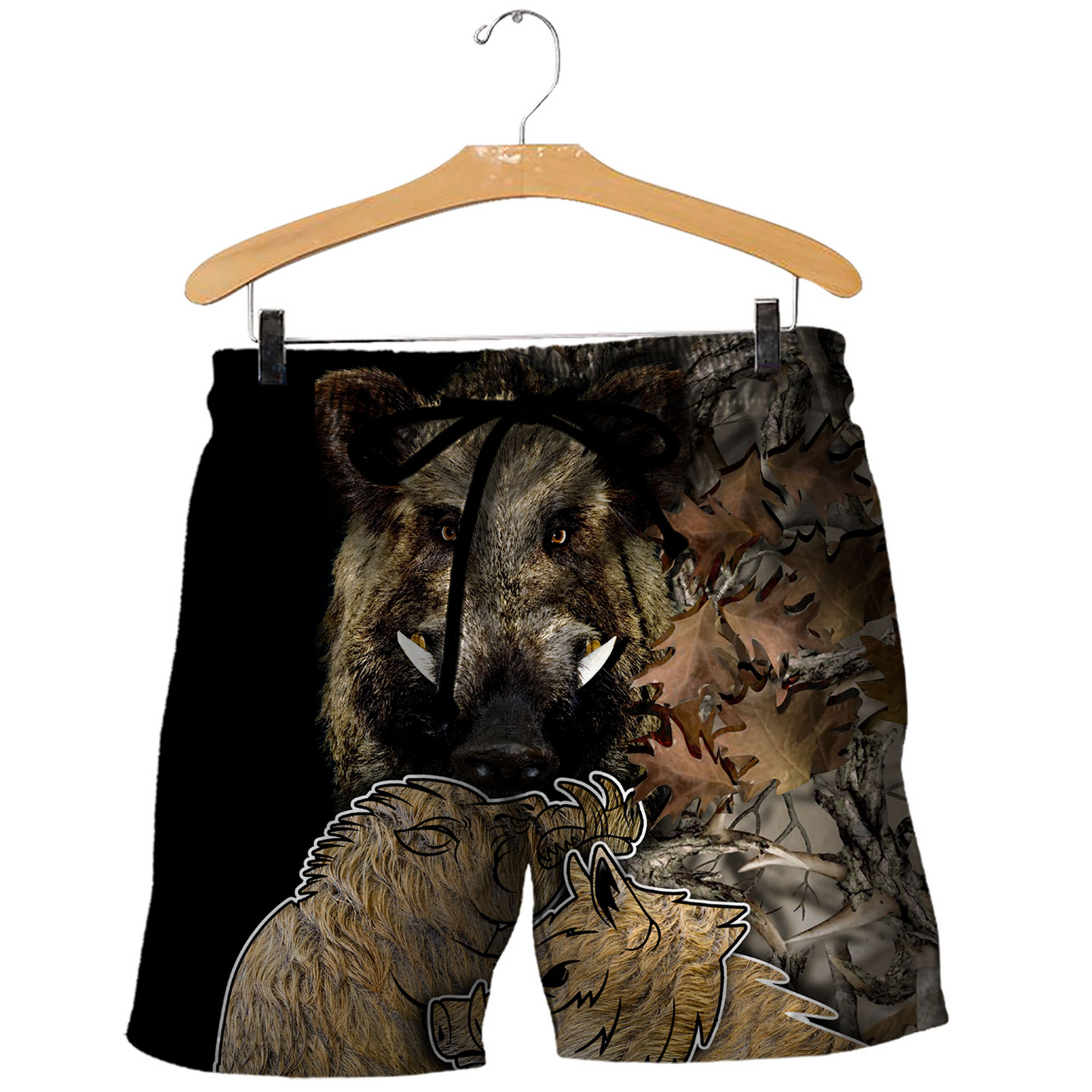 PL439 LOVE BOAR 3D ALL OVER PRINTED SHIRTS - Amaze Style™-Apparel