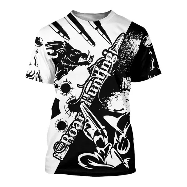 PL446 BOAR HUNTING 3D ALL OVER PRINTED SHIRTS - Amaze Style™-Apparel