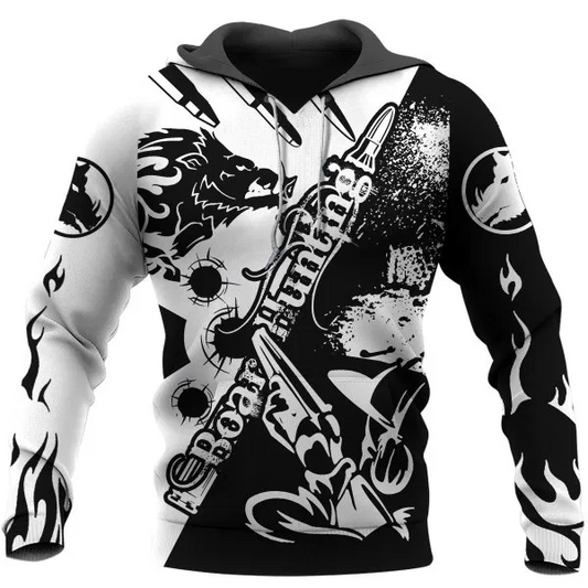 PL446 BOAR HUNTING 3D ALL OVER PRINTED SHIRTS - Amaze Style™-Apparel