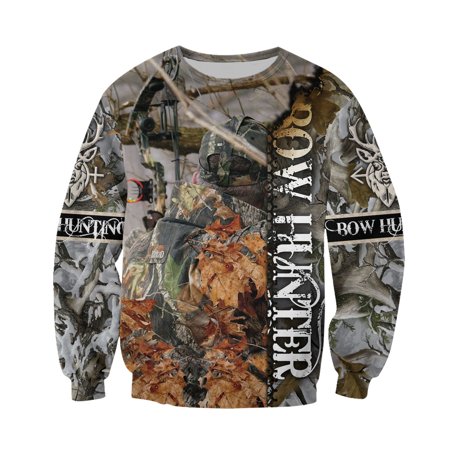 PL450 BOW HUNTING CAMO 3D ALL OVER PRINTED SHIRTS - Amaze Style™-Apparel