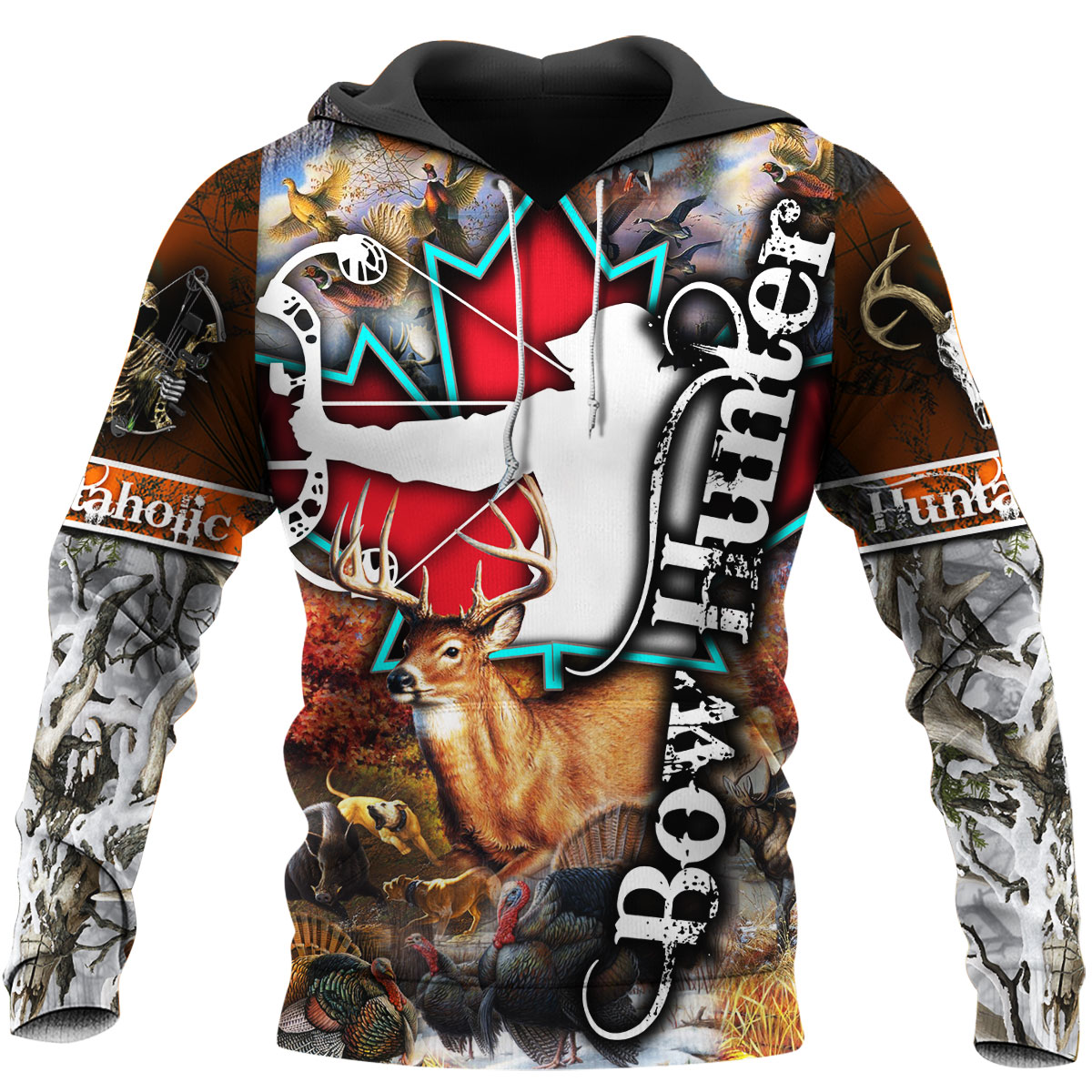 PL452 HUNTING CAMO 3D ALL OVER PRINTED SHIRTS - Amaze Style™-Apparel
