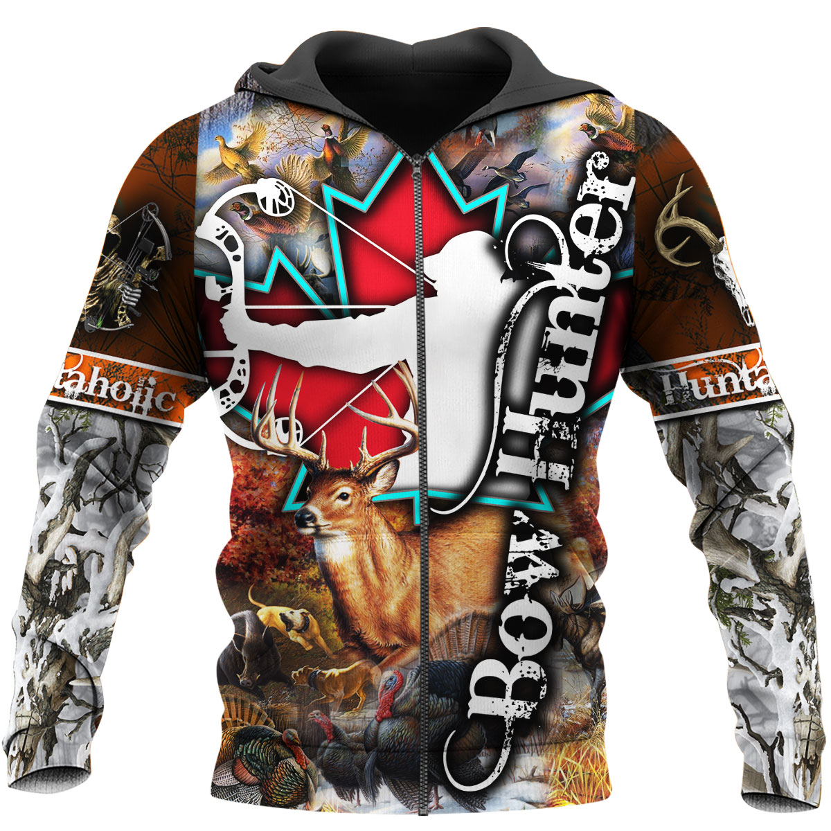 PL452 HUNTING CAMO 3D ALL OVER PRINTED SHIRTS - Amaze Style™-Apparel