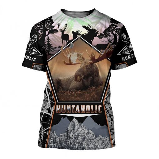 PL454 HUNTAHOLIC 3D ALL OVER PRINTED SHIRTS FOR MEN AND WOMEN - Amaze Style™-Apparel