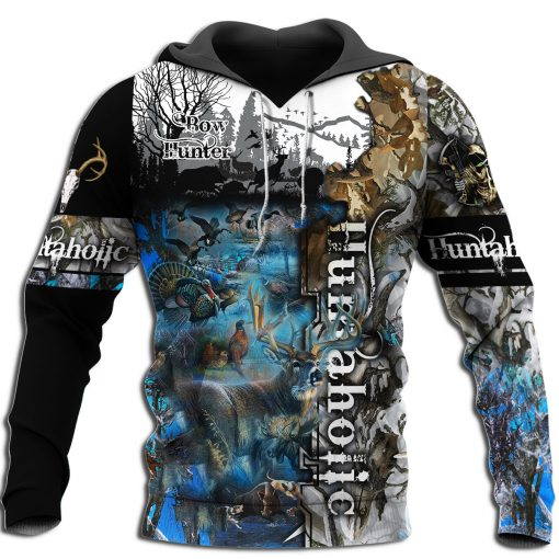 PL456 HUNTAHOLIC CAMO 3D ALL OVER PRINTED SHIRTS FOR MEN AND WOMEN ANNC - Amaze Style™-Apparel