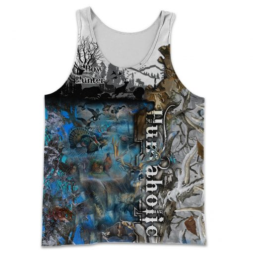 PL456 HUNTAHOLIC CAMO 3D ALL OVER PRINTED SHIRTS FOR MEN AND WOMEN ANNC - Amaze Style™-Apparel
