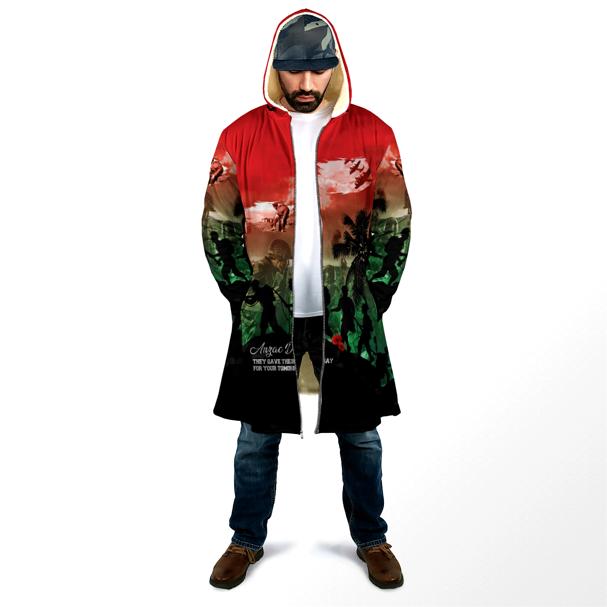 Remembrance Anzac Day Premium Unisex Shirts ML
