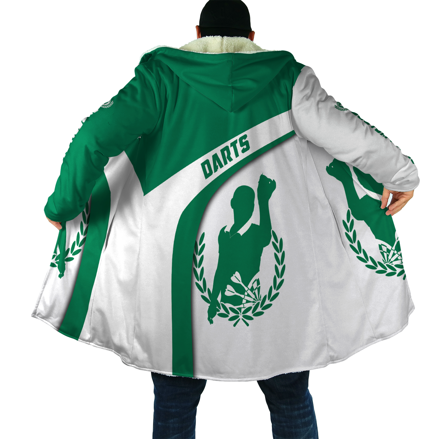 Darts Player No10 Personalized Name 3D Printed Personalized Unisex Hoodie ML