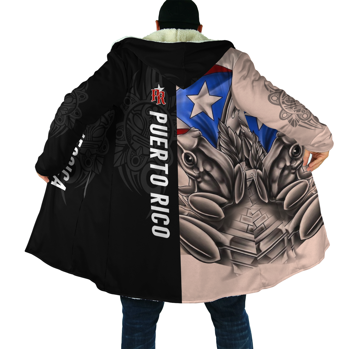 Common Coquí Puerto Rico Cloak For Men And Women MH23022104