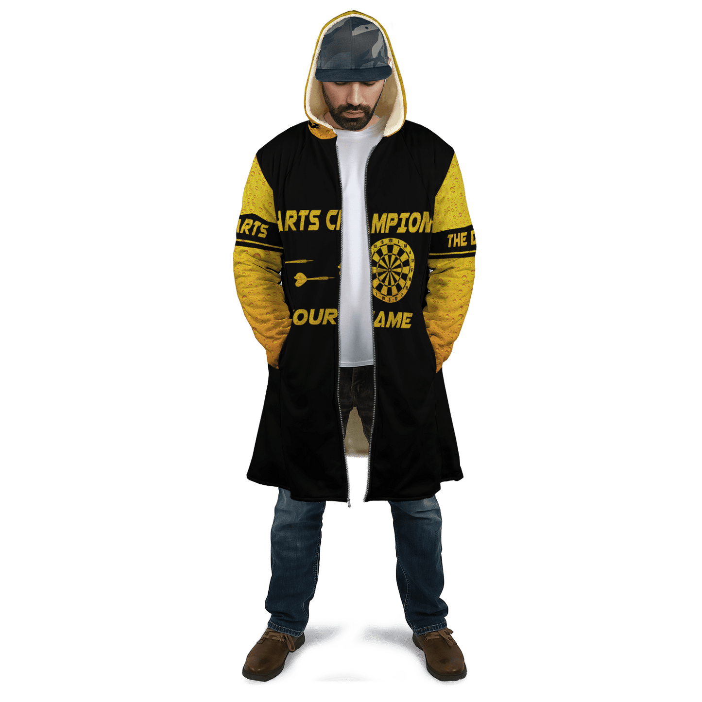 Darts Player No4 You Don't Have To Be A Beer 3D Printed Personalized Unisex Hoodie ML