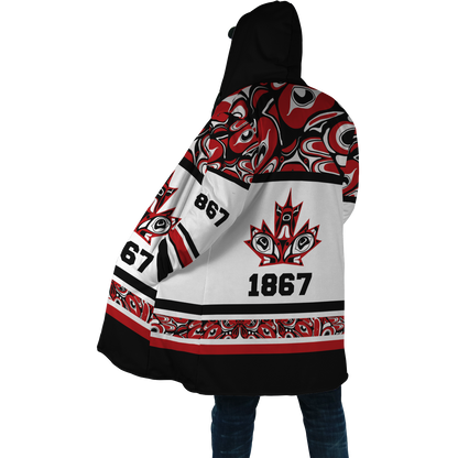 Canada Day No21 Haida 1867 Pullover Premium Unisex Hoodie