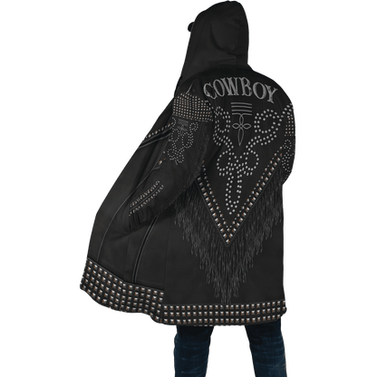 Cowboy Jacket No22 Cosplay 3D Over Printed Unisex Deluxe Hoodie ML