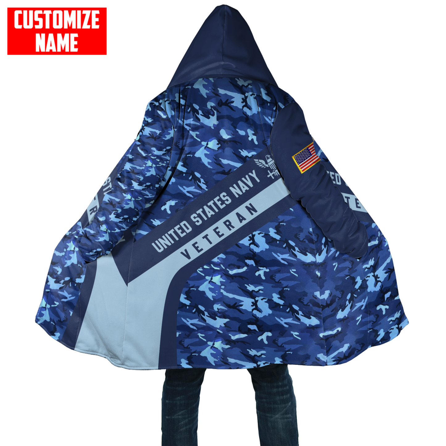 Premium Unique U.S Air Force Veteran Polo All Over Printed Personalized Shirt