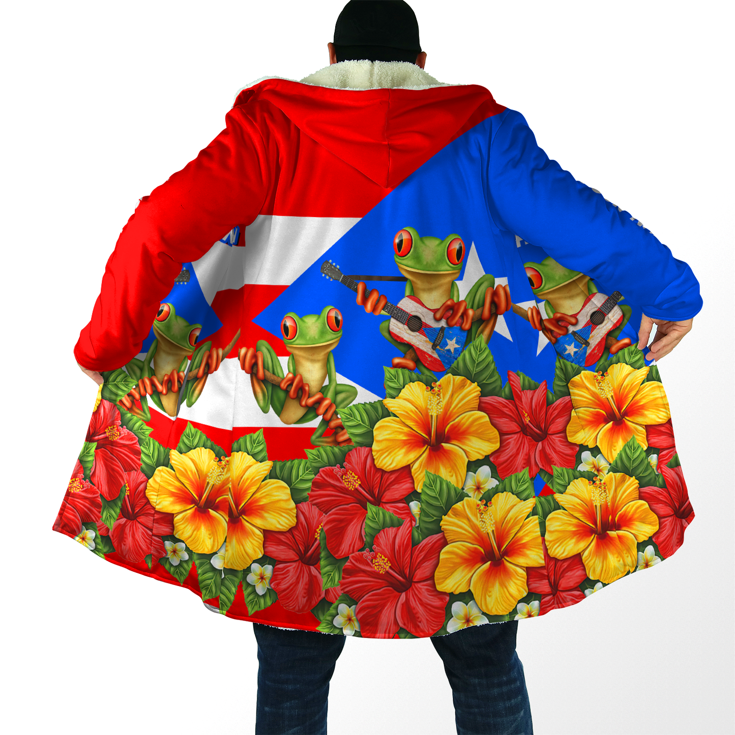 Customize Name Puerto Rico Cloak For Men And Women MH24032101.S1