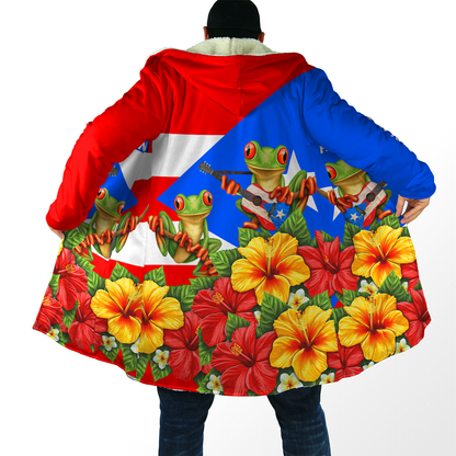 Customize Name Puerto Rico Cloak For Men And Women MH24032101.S1