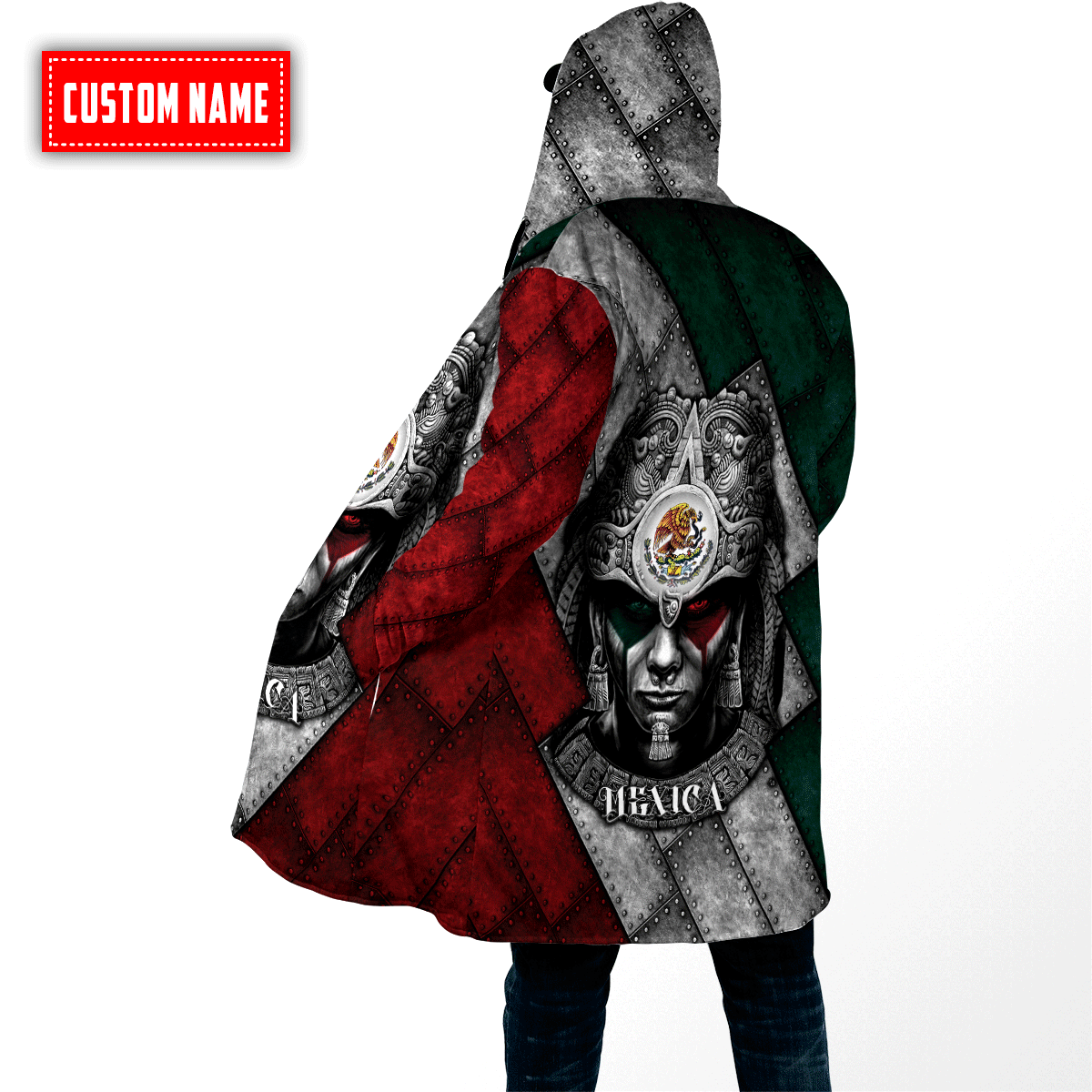 Personalized Mexican 3D All Over Printed Unisex Hoodie
