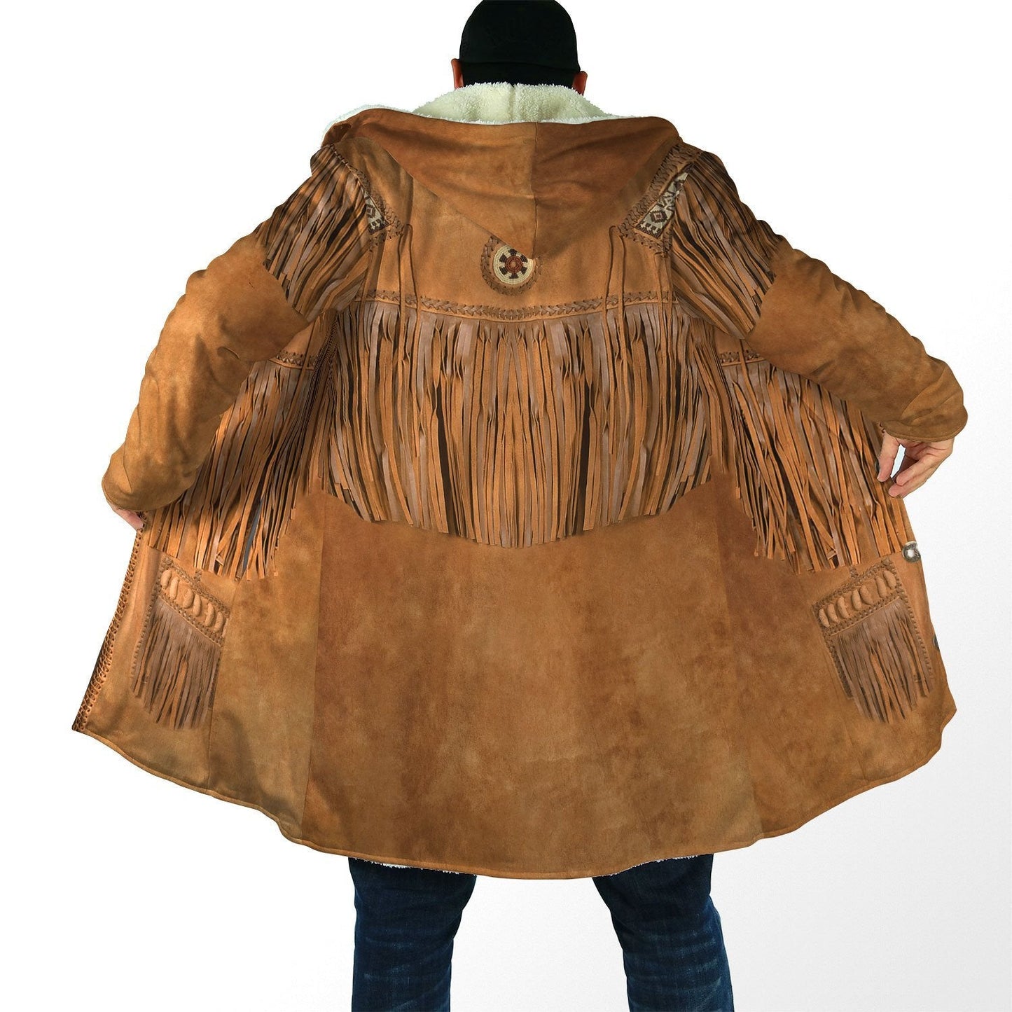 Cowboy Jacket No24 Cosplay 3D Over Printed Unisex Deluxe Hoodie ML