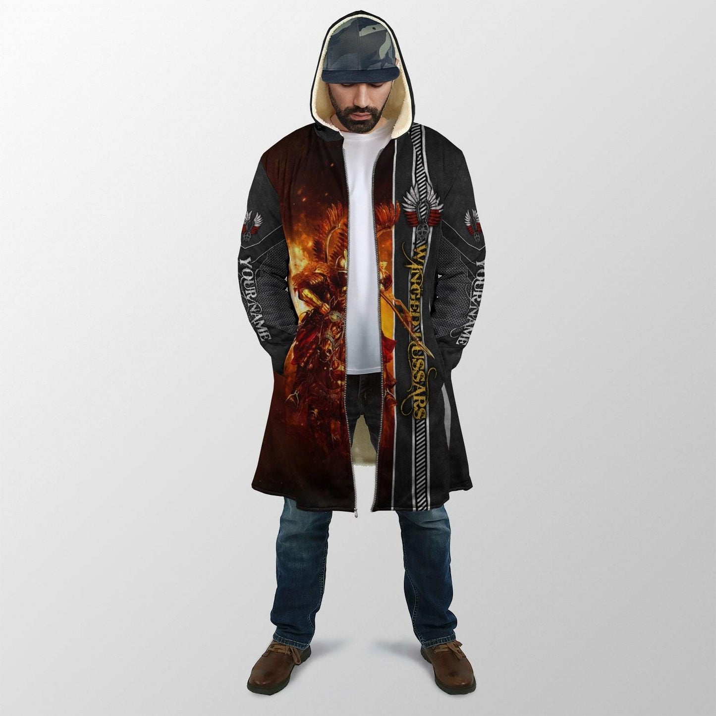 Premium Polish Winged Hussars 3D Over Printed Cloak