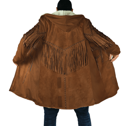 Cowboy Jacket No26 Cosplay 3D Over Printed Unisex Deluxe Hoodie ML