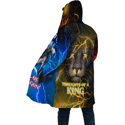 The Power Of Three Souls Dragon Wolf Lion 3D All Over Printed Unisex Shirts