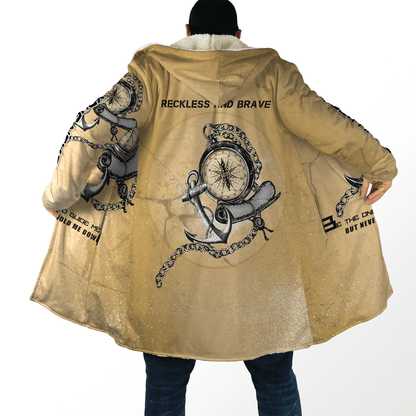 Custom name Proud Seaman Meaningful Tattoo unique 3d design Cloak