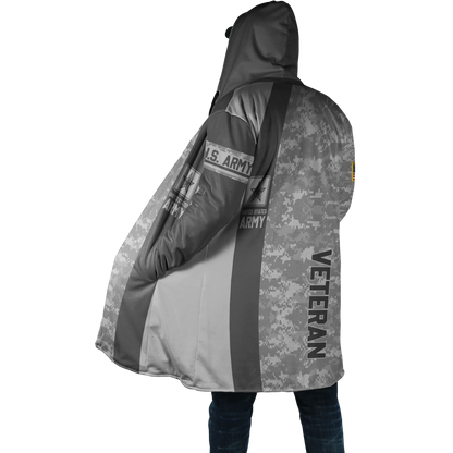 Premium Unique US Army Veteran Polo All Over Printed