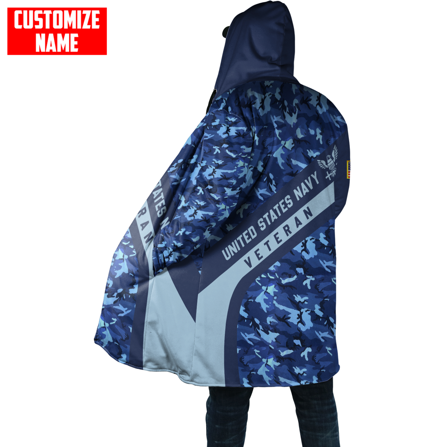 Premium Unique U.S Air Force Veteran Polo All Over Printed Personalized Shirt