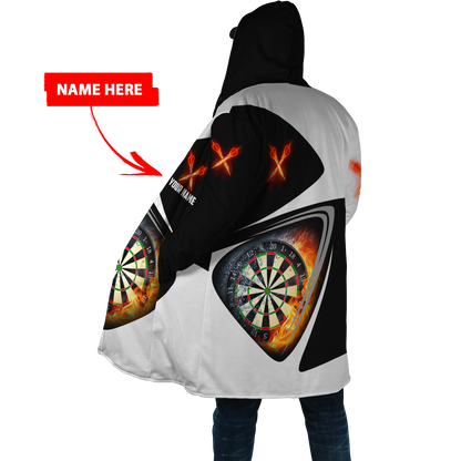 Darts Personalized Name Premium 3D All Over Unisex Hoodie ML