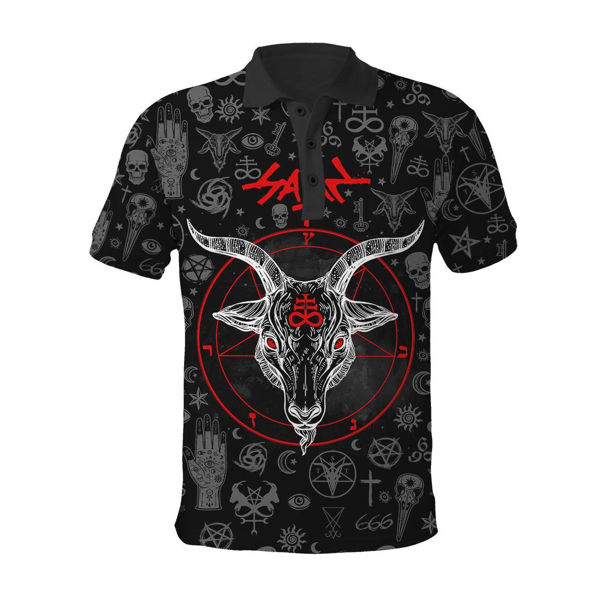 Skull Satanic Hoodie For Men And Women TR2512204