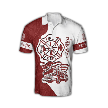 Customize Name Firefighter Hoodie For Men And Women