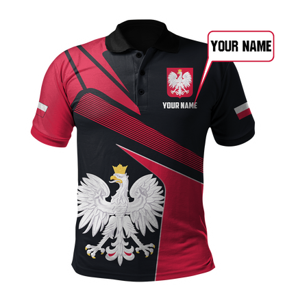 Personalized Polska 3D All Over Printed Unisex Hoodie