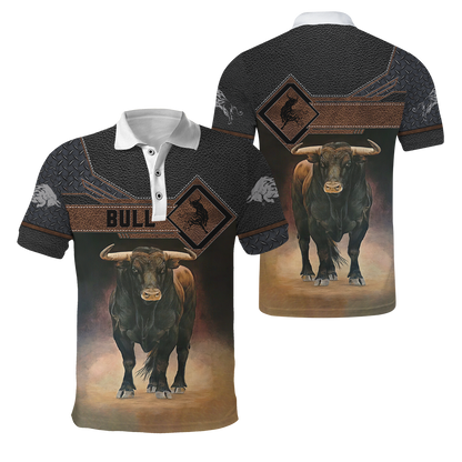 Bull 3D All Over Printed Unisex Shirts For Men And Women