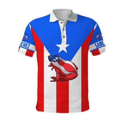 Customize Name Puerto Rico Coqui Hoodie For Men And Women