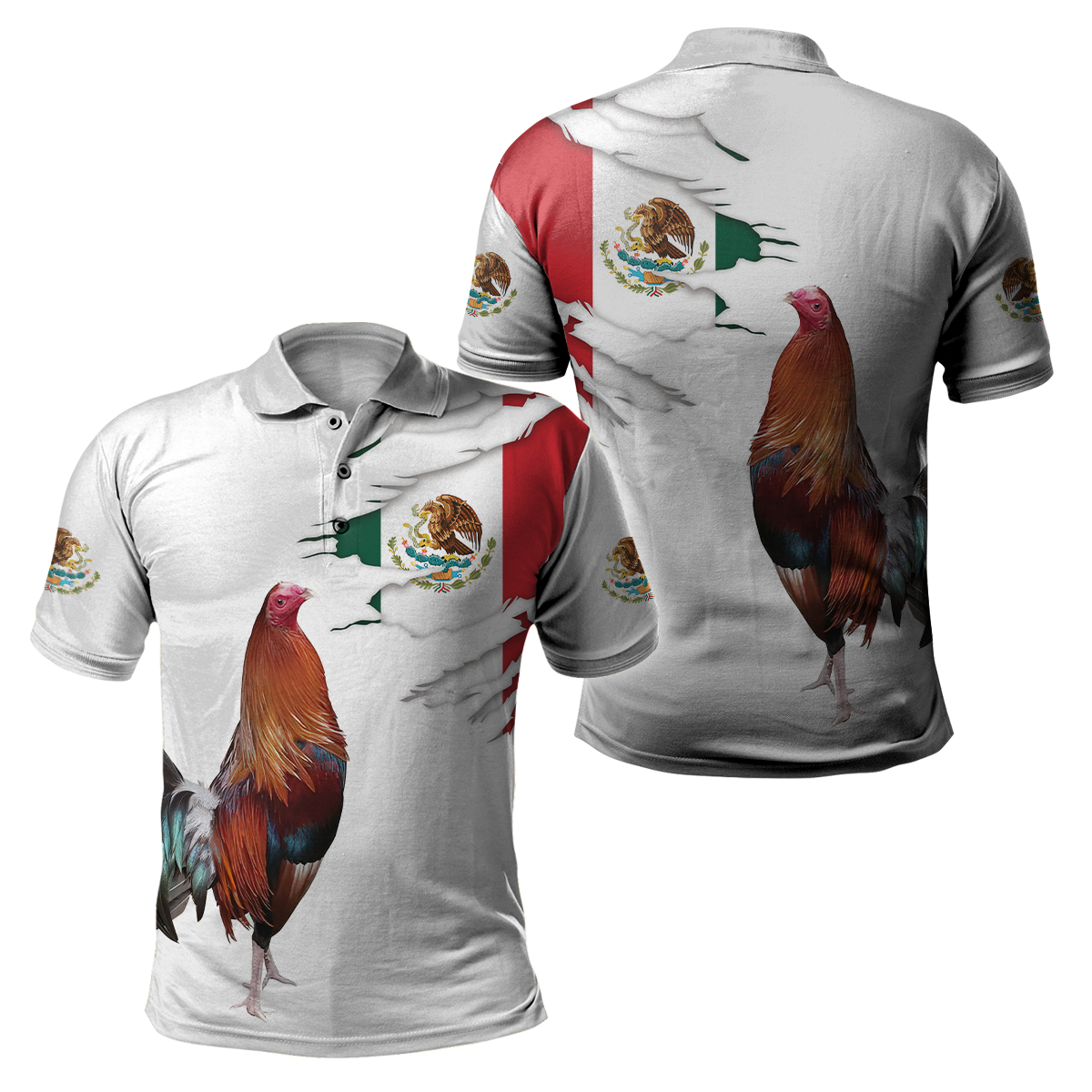 Rooster 3D Printed Unisex Shirts SN24052101