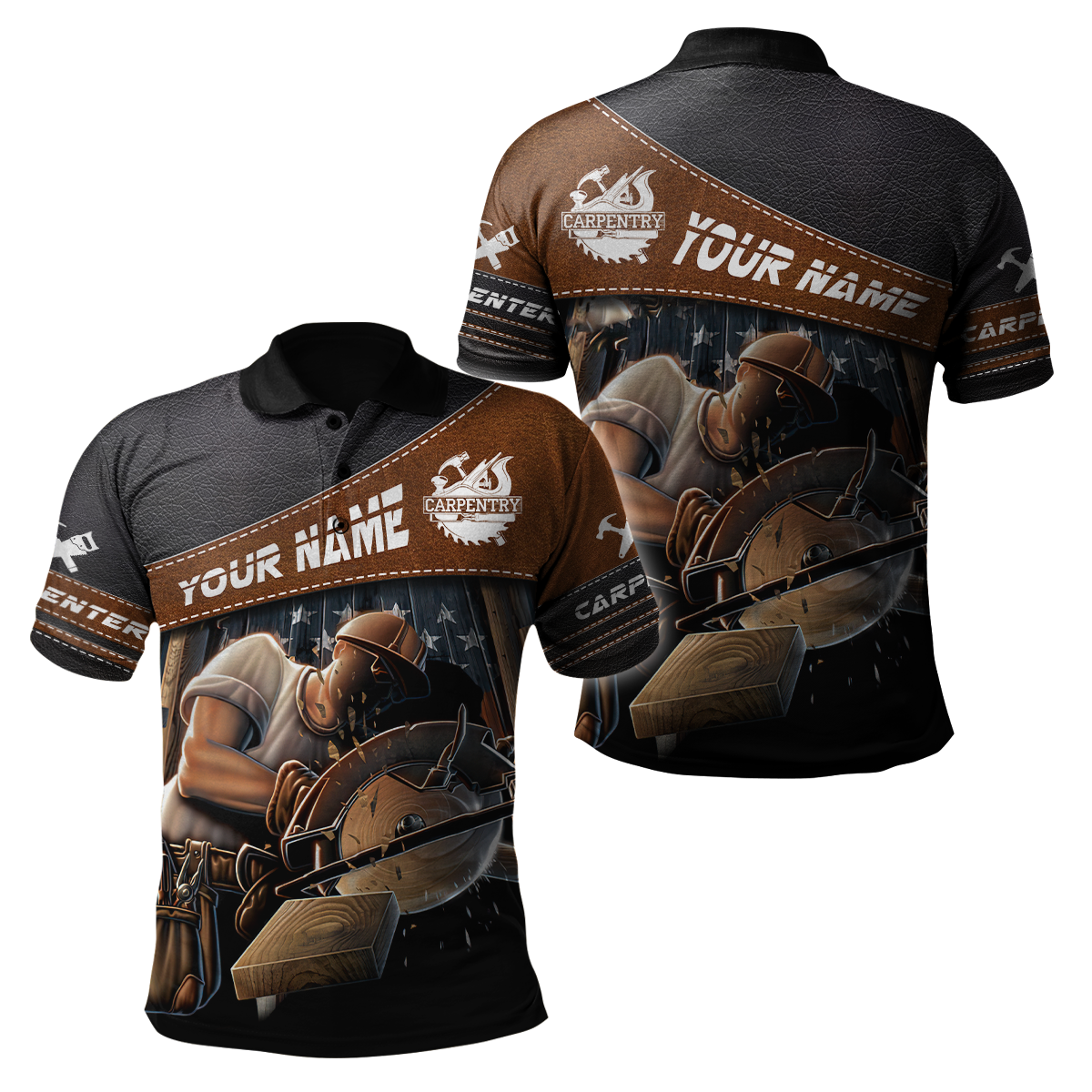 Personalized Name Carpenter 3D All Over Printed Unisex Shirts Ver 1