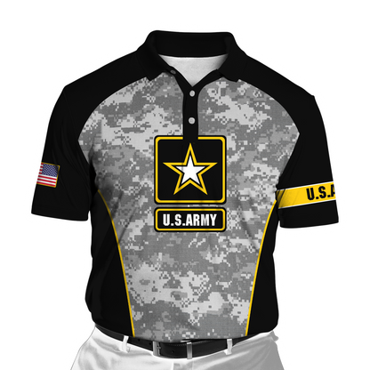US Army Veteran 3D All Over Printed Shirts