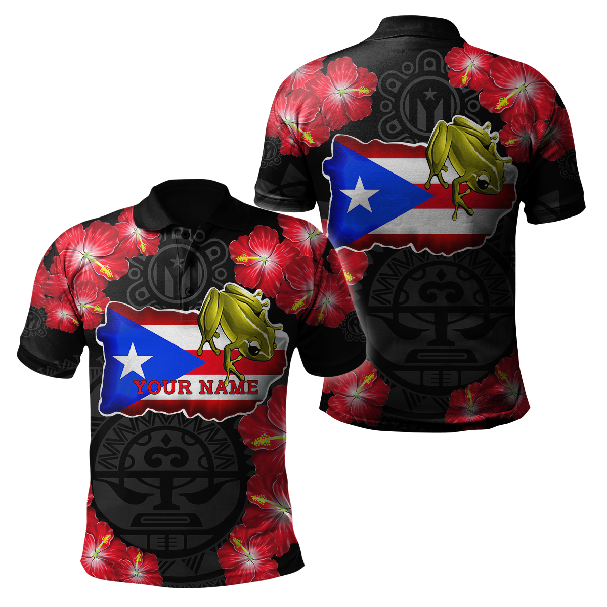 Customize Name Puerto Rico Hoodie For Men And Women