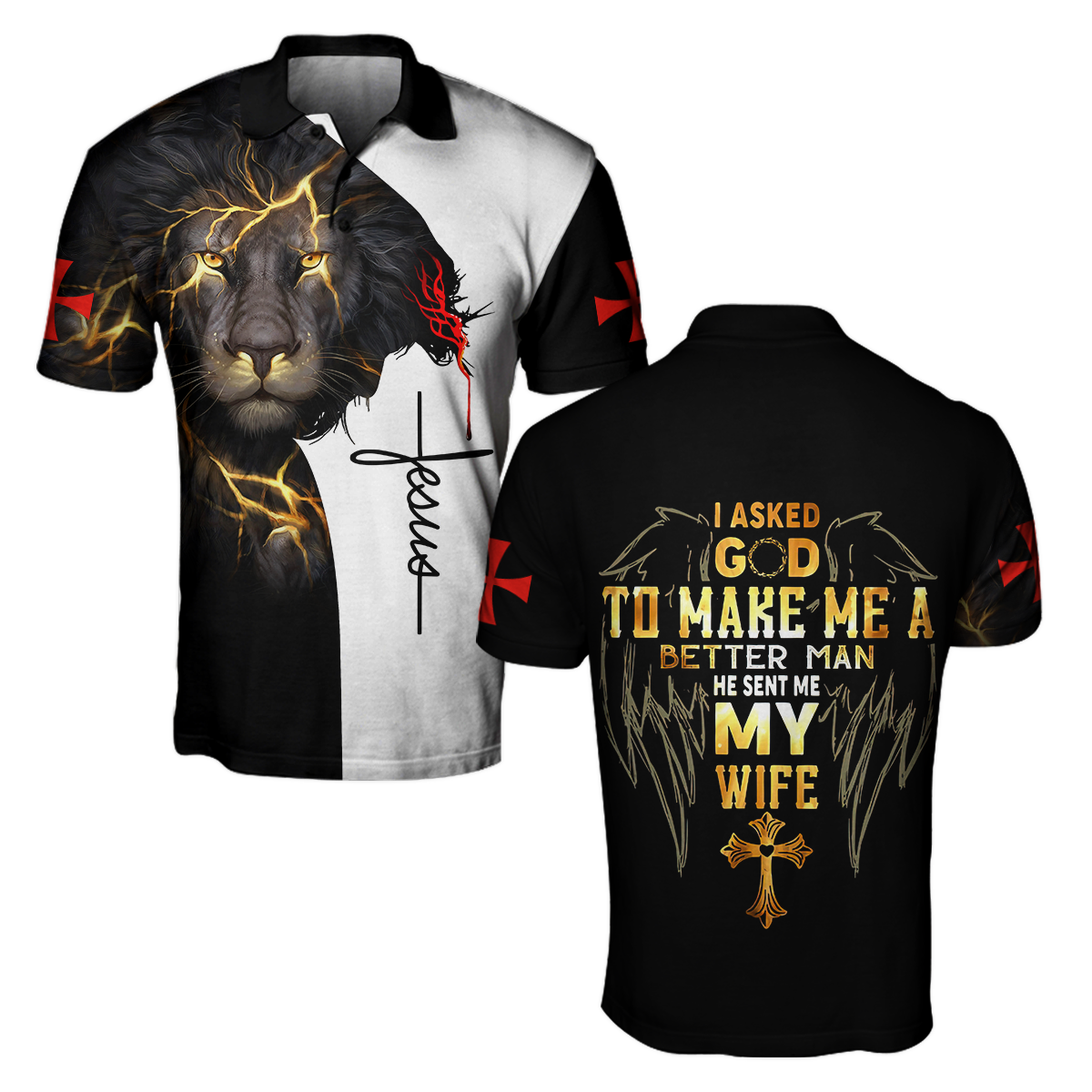 I Asked God To Make Me A Better Man 3D All Over Printed Hoodie Pi112059