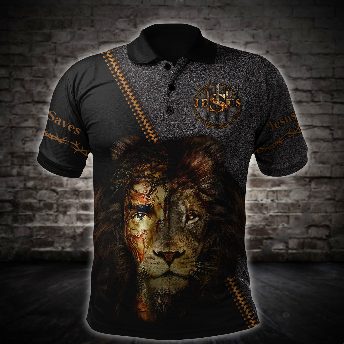 Faith in God Lion Jesus save -Christian - 3D All Over Printed Style for Men and Women