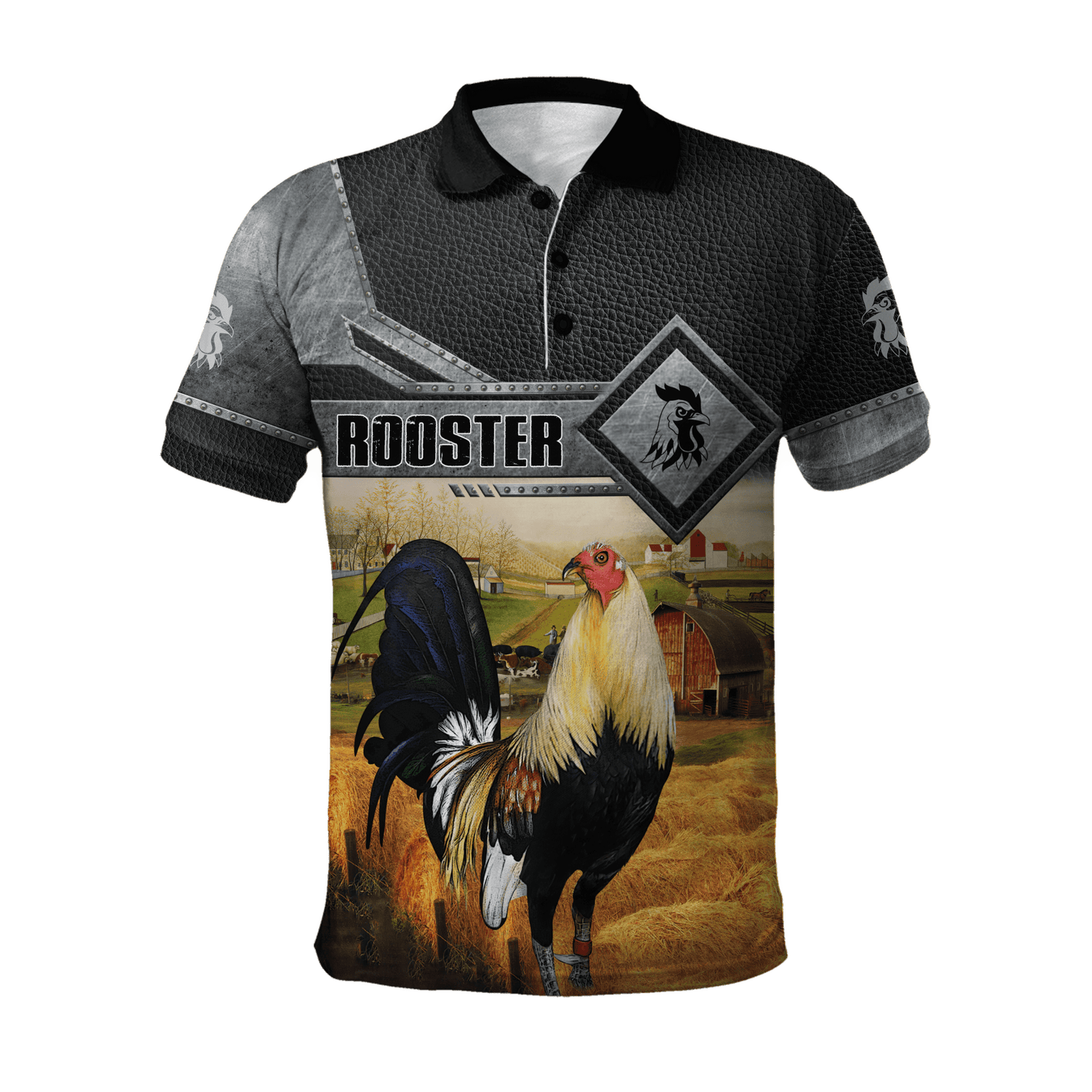 Rooster 3D Printed Unisex Shirts Pi31052103