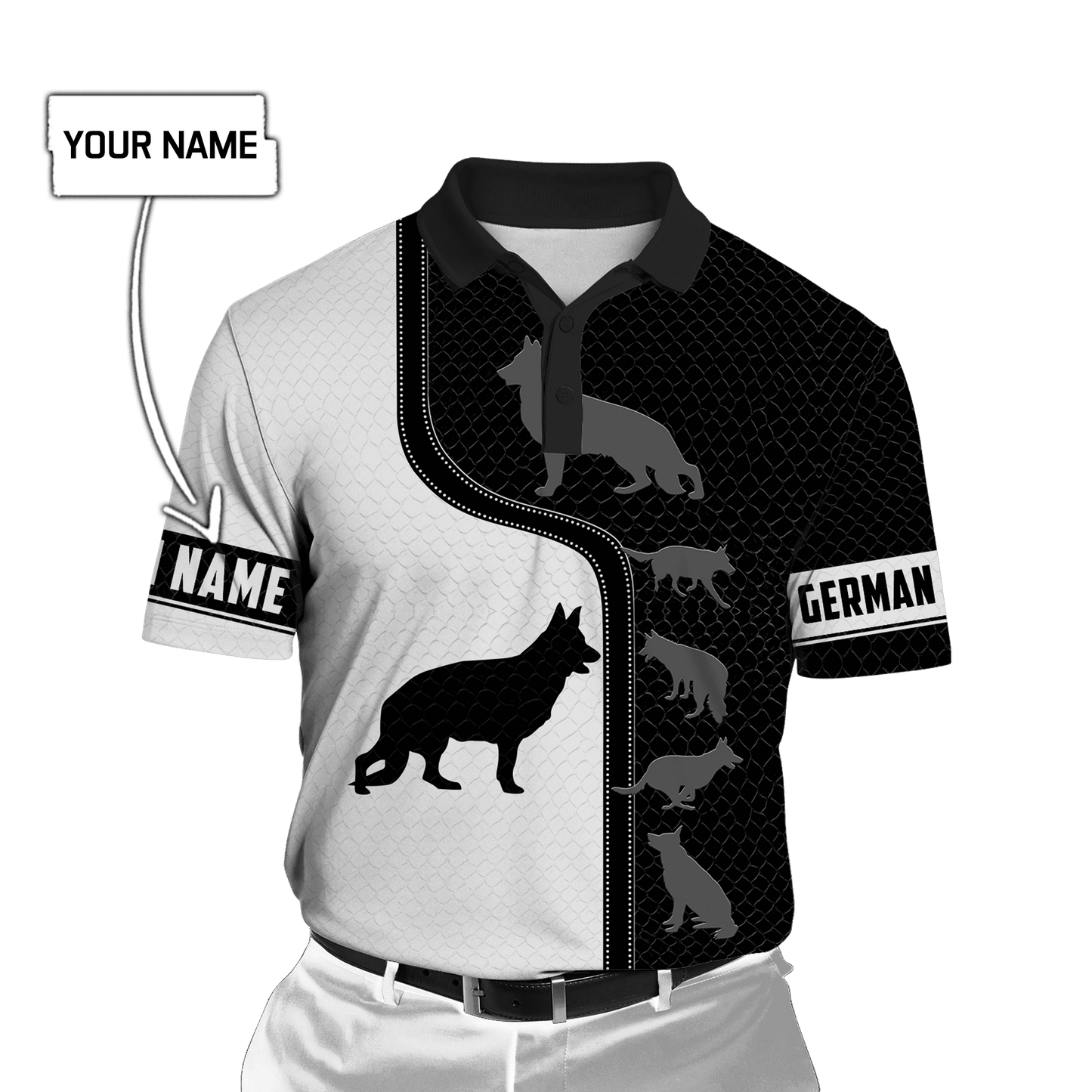 Personalized German Shepherd 3D Printed Unisex Shirt DD10072106