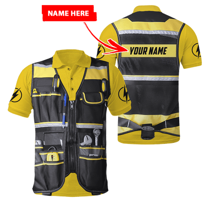 Customize Name Electrician 3D All Over Printed Unisex Shirts DD22052103